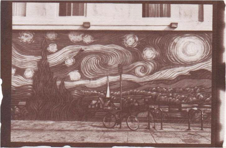 Papel salado. Luciana Merino, Bicicleta de Van Gogh, 2016.